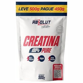 CREATINA 100% PURA 500G REFIL ABSOLUT