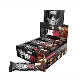 BARRA DE PROTEINA DARKNEES 8 UNIDADES COOKIES COM NIBIS DE CACAU