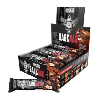 BARRA DE PROTEINA DARKNEES 8 UNIDADES CREME DE AVELA COM CHOCOLATE