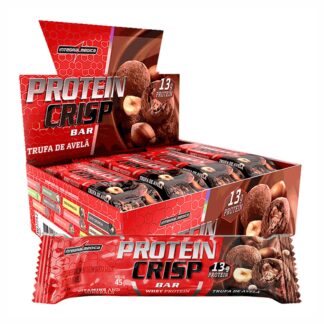 BARRA DE PROTEINA CRISP 12 UNIIDADES TRUFA DE AVELA