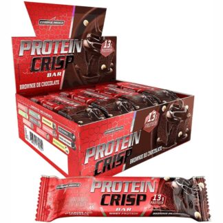 BARRA DE PROTEINA CRISP 12 UNIIDADES BROWNIE DE CHOCOLATE