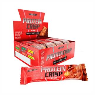 BARRA DE PROTEINA CRISP 12 UNIIDADES CHURROS COM DOCE DE LEITE