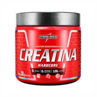 CREATINA 100% HARDCORE 300G SEM SABOR