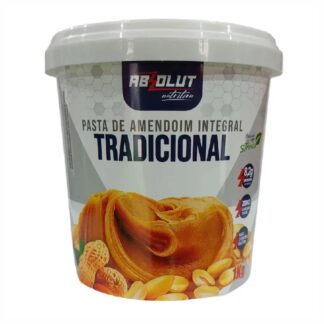 PASTA DE AMENDOIM 1KG TRADICIONAL  ABSOLUT