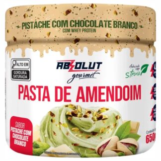 PASTA DE AMENDOIM 650G	PISTACHE C/ CHOCOLATE BRANCO  ABSOLUT