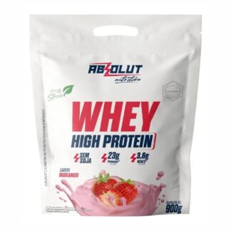 WHEY MIX REFIL 900G MORANGO ABSOLUT