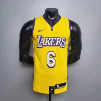 Camiseta Regata Los Angeles Lakers Amarela