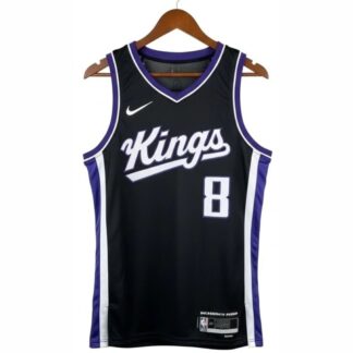 Camiseta Icon Edition Swingman do Sacramento Kings Preta