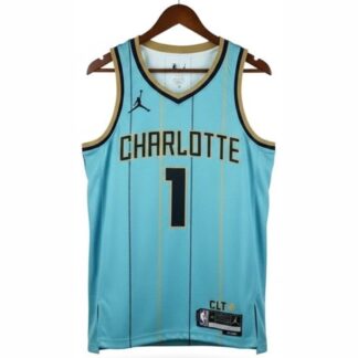 Camiseta Charlotte Hornets 24/25 Verde Azulado