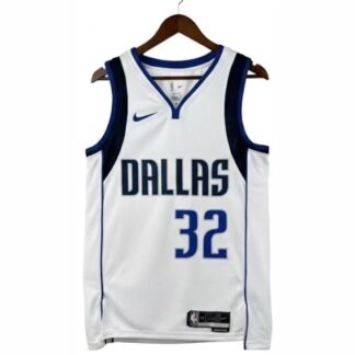 Camiseta Regata Dallas Mavericks Branca