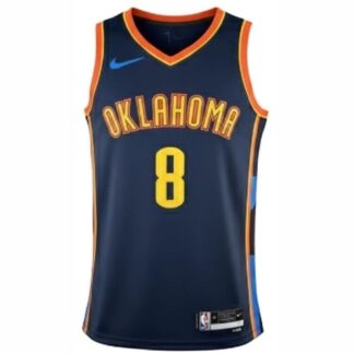 Camiseta Oklahoma City Thunder Swingman City Edition 24/25 Azul